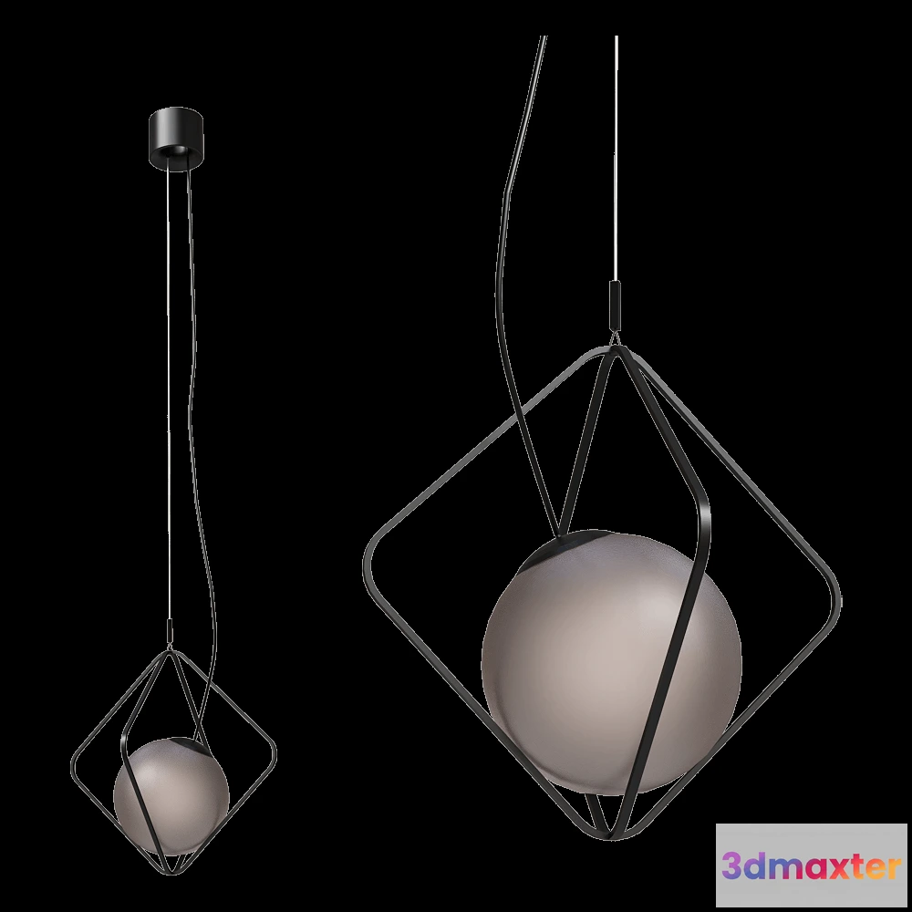 1647242 - Brokis - Ceiling lamp Jack O’Lantern 3D Max