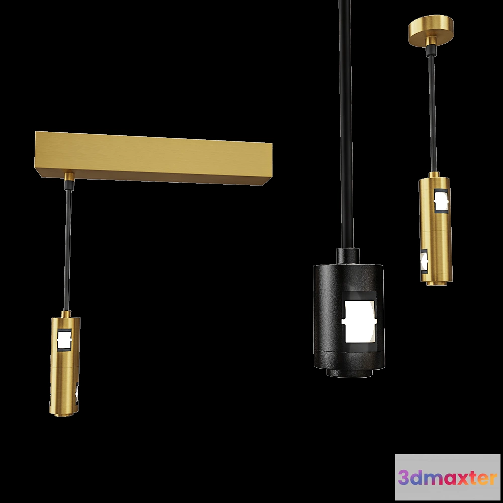 1647266 - Byled  - Pendant lamp ECLIPSE-MG 4 3D Max