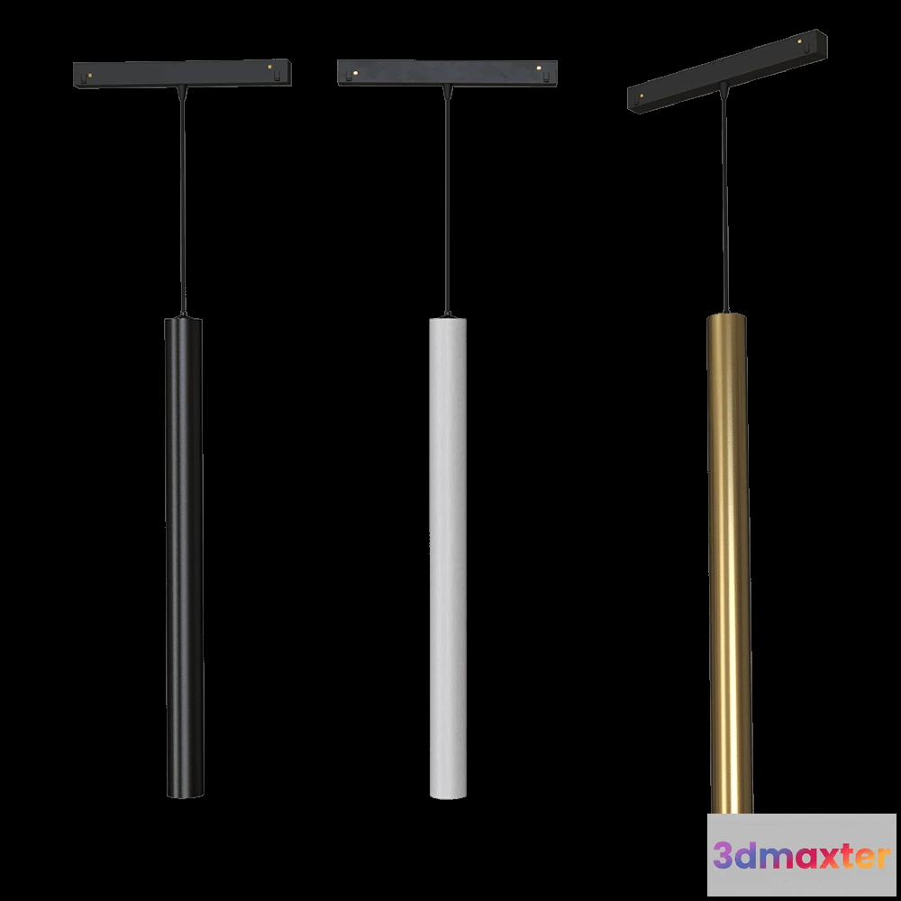 1647288 - Byled  - Pendant lamp GRAVITY-MG20-PM-7-WW-N 3D Max