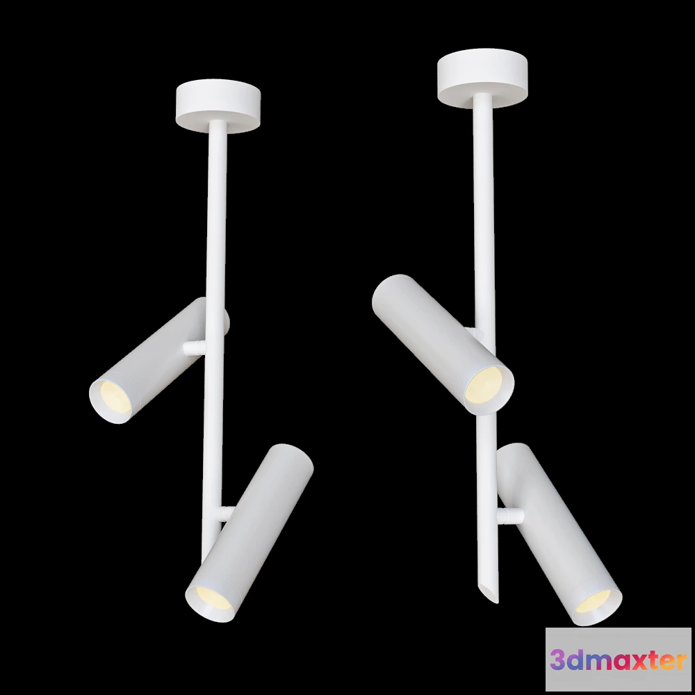 1647294 - Candellux Lighting - Ceiling lamp white adjustable 32-76274 3D Max