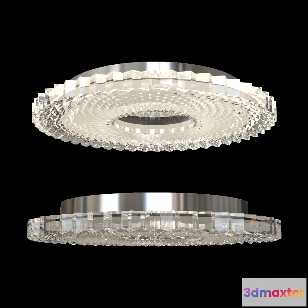 1647296 - Candellux Lighting - Ceiling lamp Acrylic LED  24W variable color brightness + remote control Shon 14-75314 3D Max