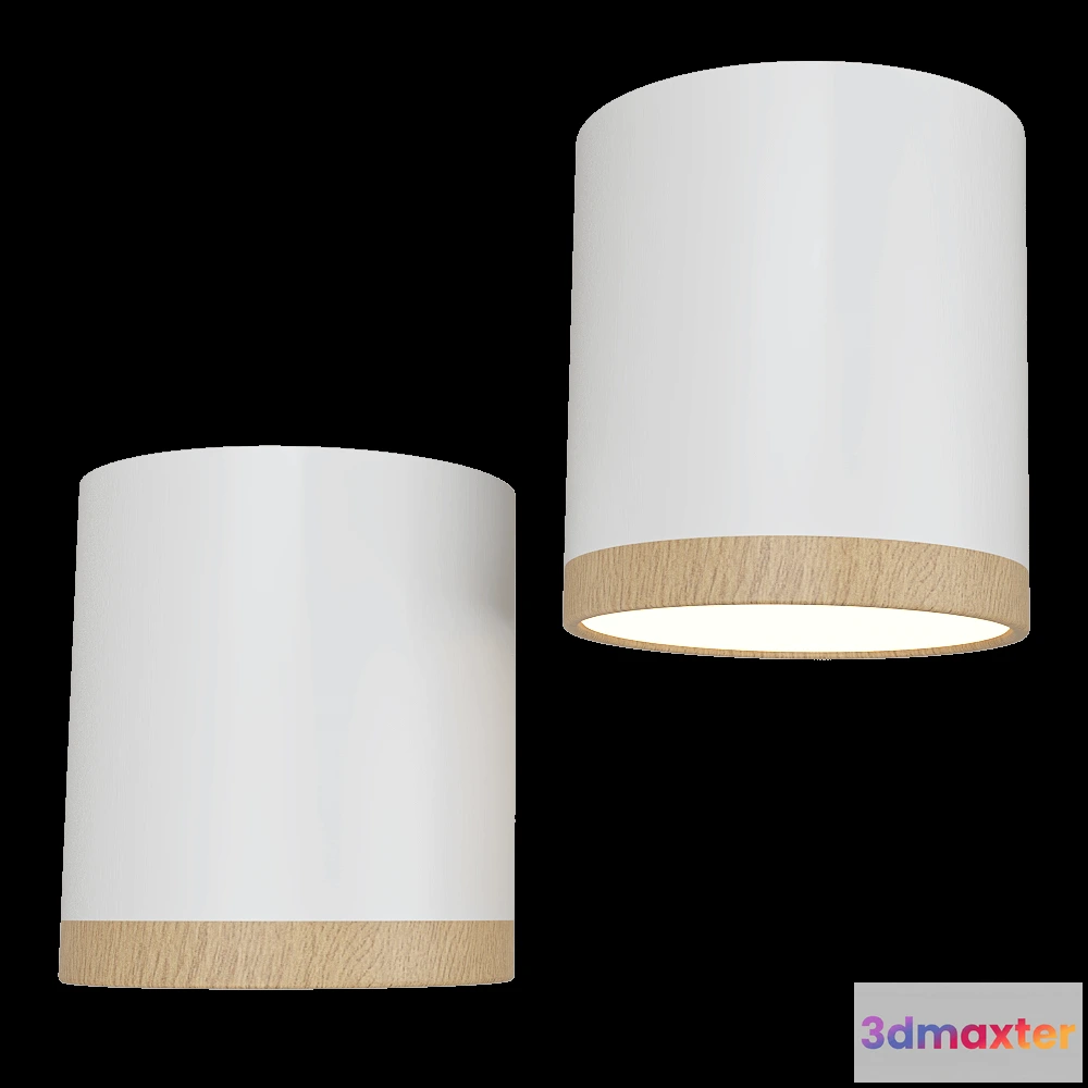 1647336 - Candellux Lighting - Ceiling lamp whit ewooden 3D Max