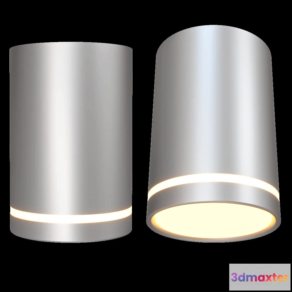 1647350 - Candellux Lighting - Ceiling lamp Silver Tube 3D Max