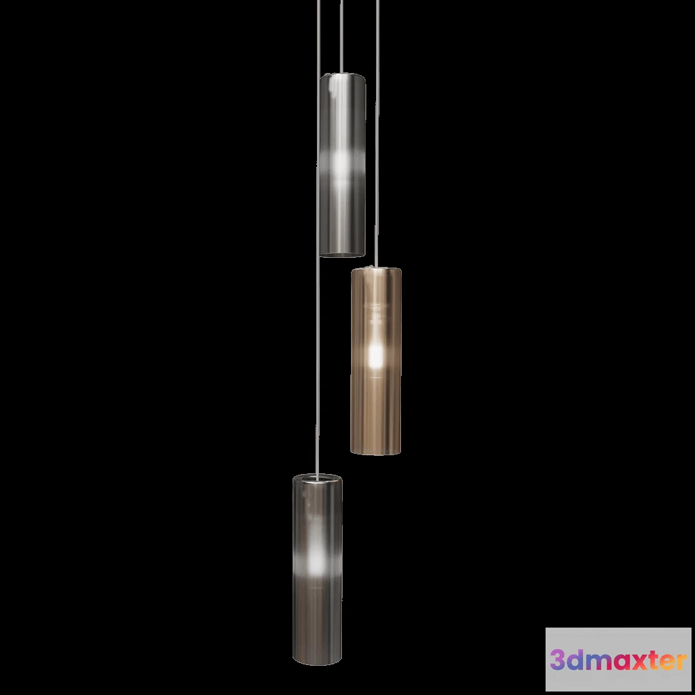 1647398 - Cangini & Tucci - Pendant lamp Tao GIG1389.3L 3D Max