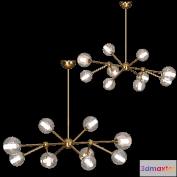 1647406 - Cangini & Tucci - Pendnat lamp Mirea 8 3D Max