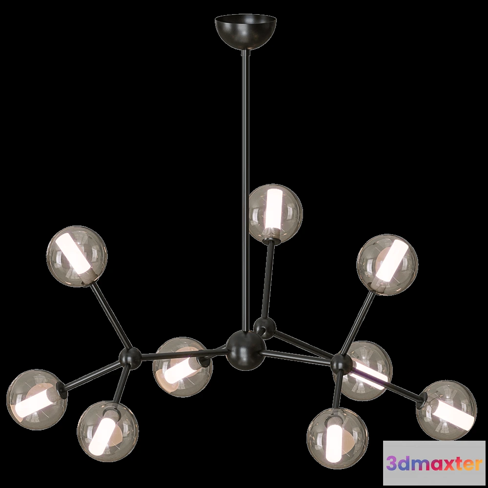 1647414 - Cangini & Tucci - Pendant lamp Mirea 3 3D Max