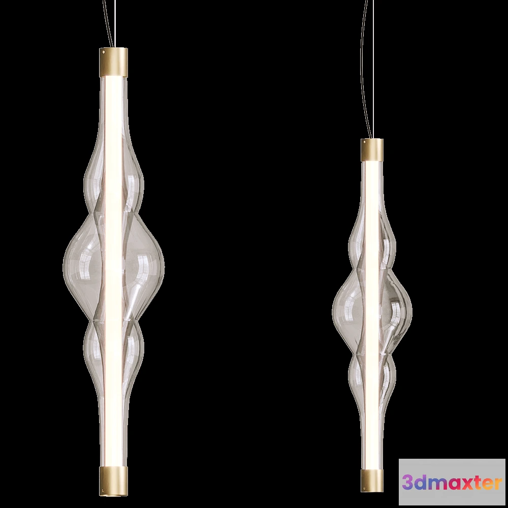 1647430 - Cangini & Tucci - Ceiling lamp Frequency 5 3D Max