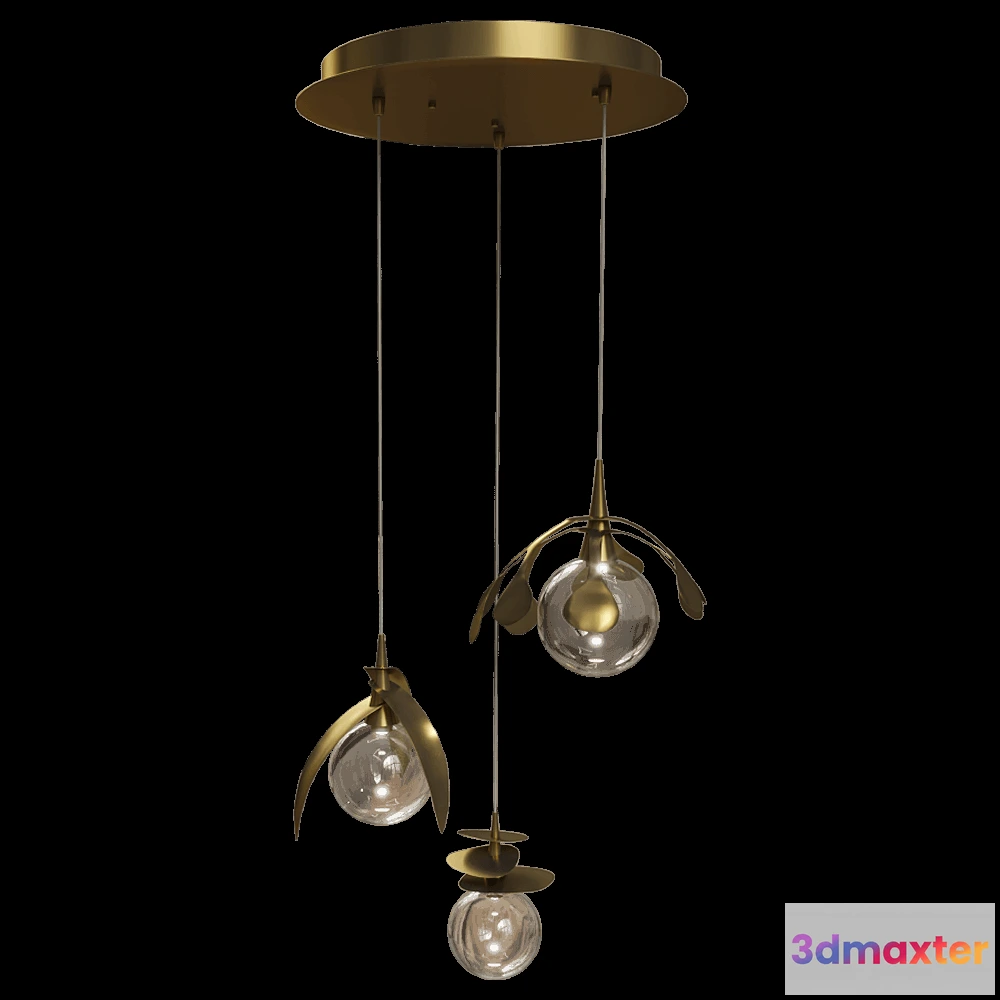 1647434 - Cangini & Tucci - Ceiling lamp Vegetal 3D Max