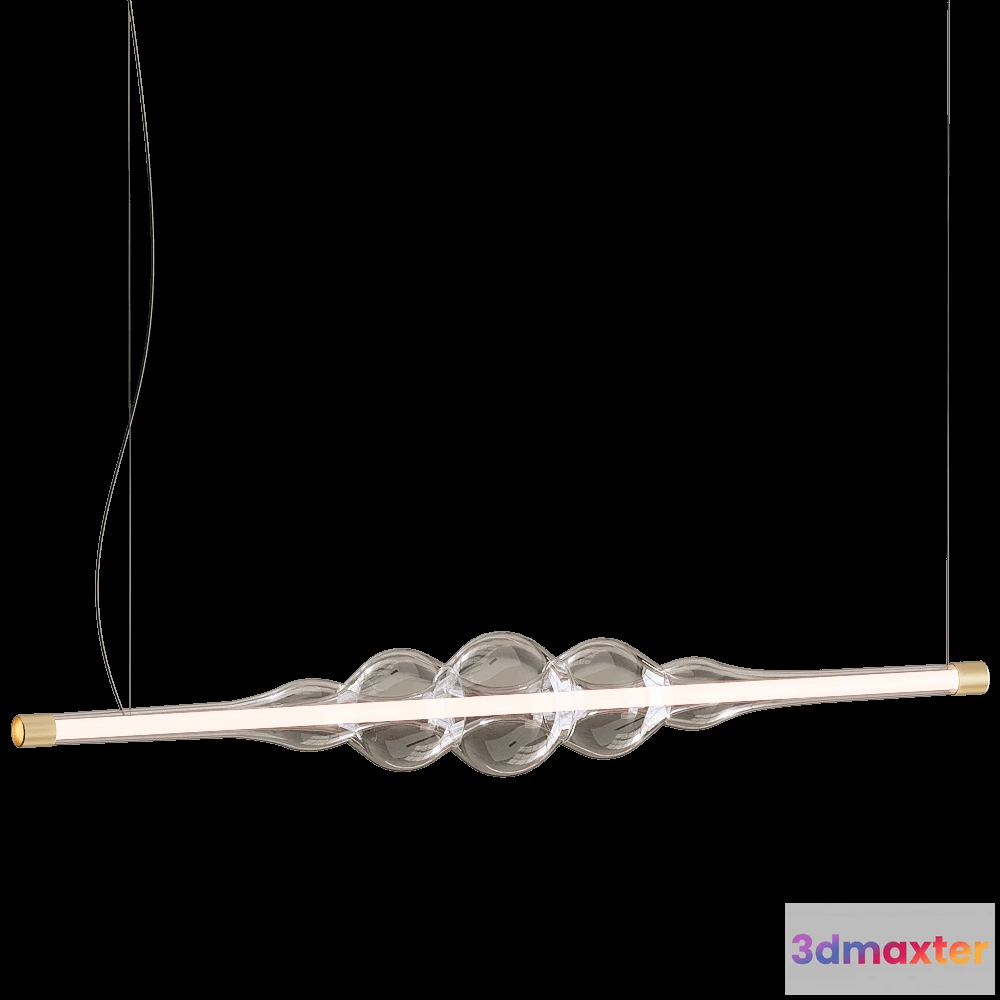 1647436 - Cangini & Tucci - Pendant lamp Frequency L128 3D Max