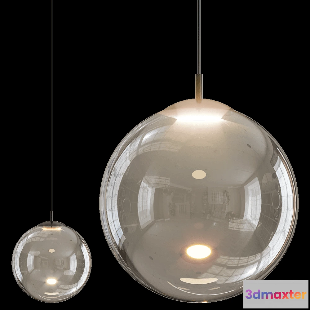 1647446 - Cangini & Tucci - Pendant lamp Pit 3D Max