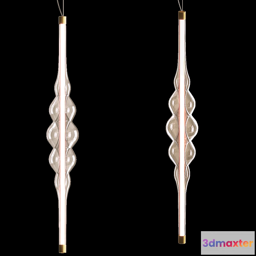 1647452 - Cangini & Tucci - Pendant lamp Frequency 3D Max