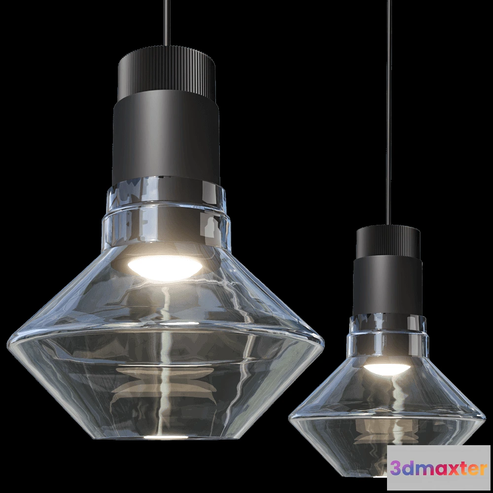 1647500 - Cangini & Tucci - Ceiling lamp Auf 1443 3D Max