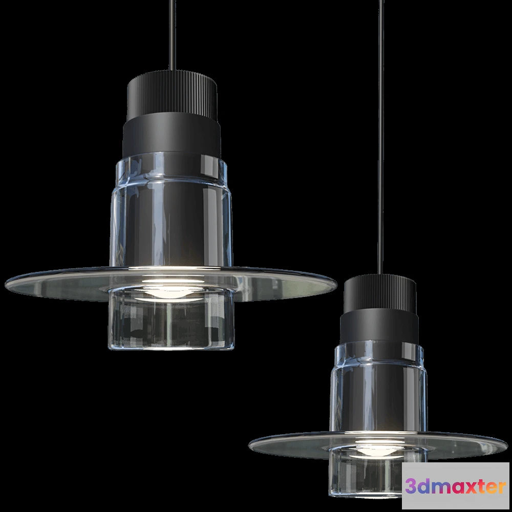 1647502 - Cangini & Tucci - Ceiling lamp Auf 1403 3D Max