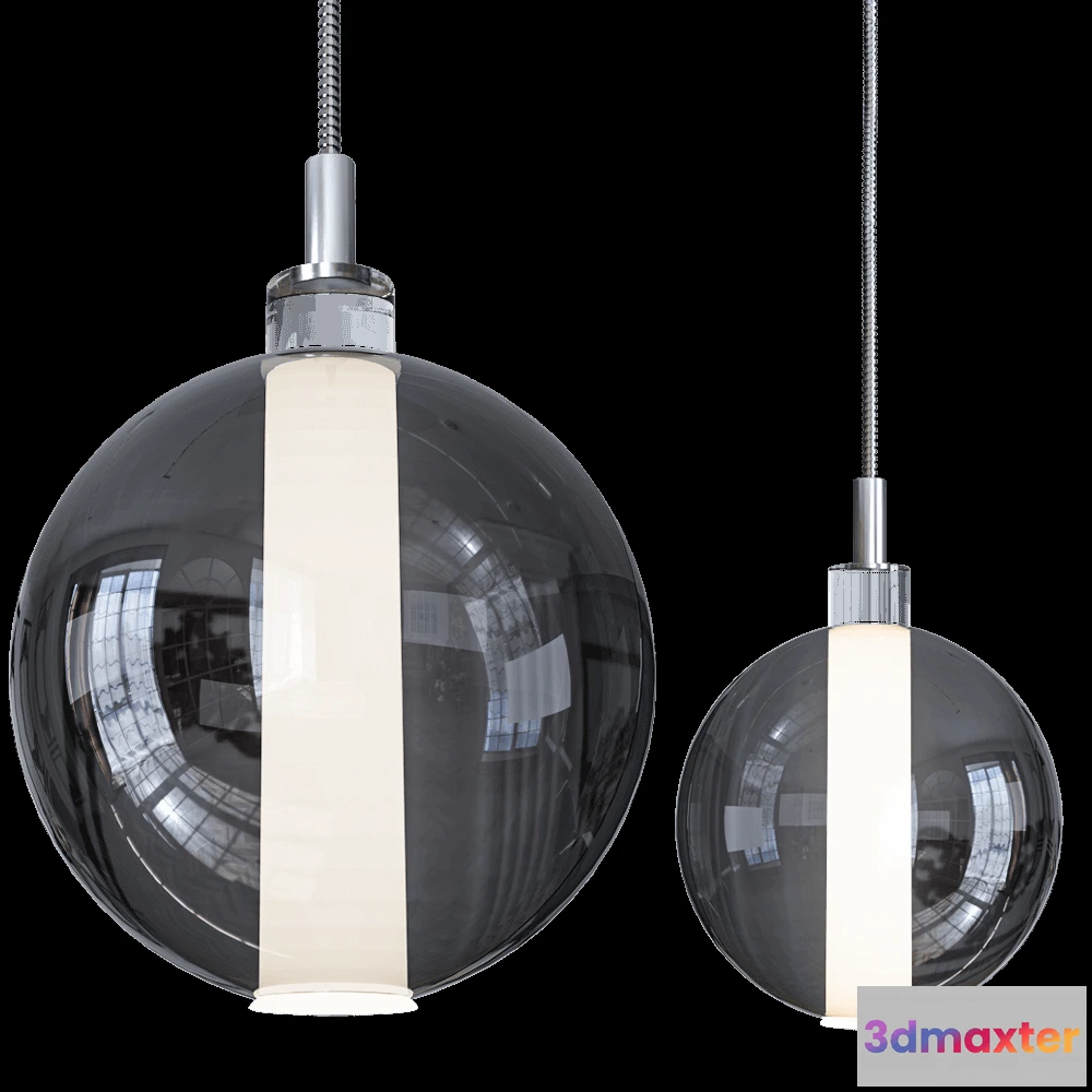1647504 - Cangini & Tucci - Pendant lamp Eclisse 1293.1L 3D Max