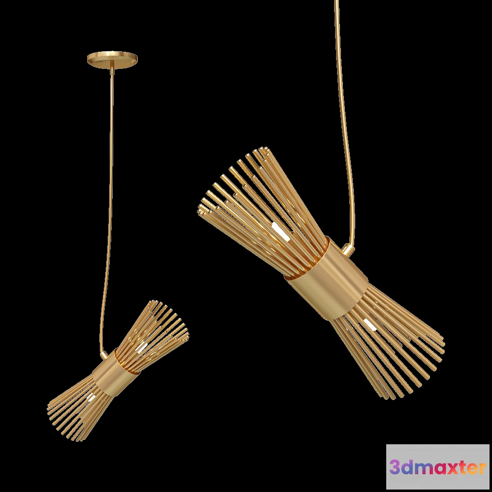 1647516 - Castro Lighting - Pendant lamp Halo 3D Max