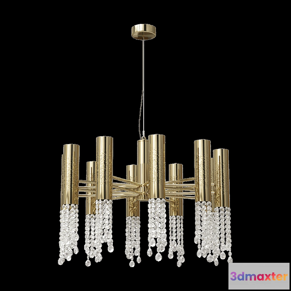 1647518 - Castro Lighting - Chandelier Safi 3D Max