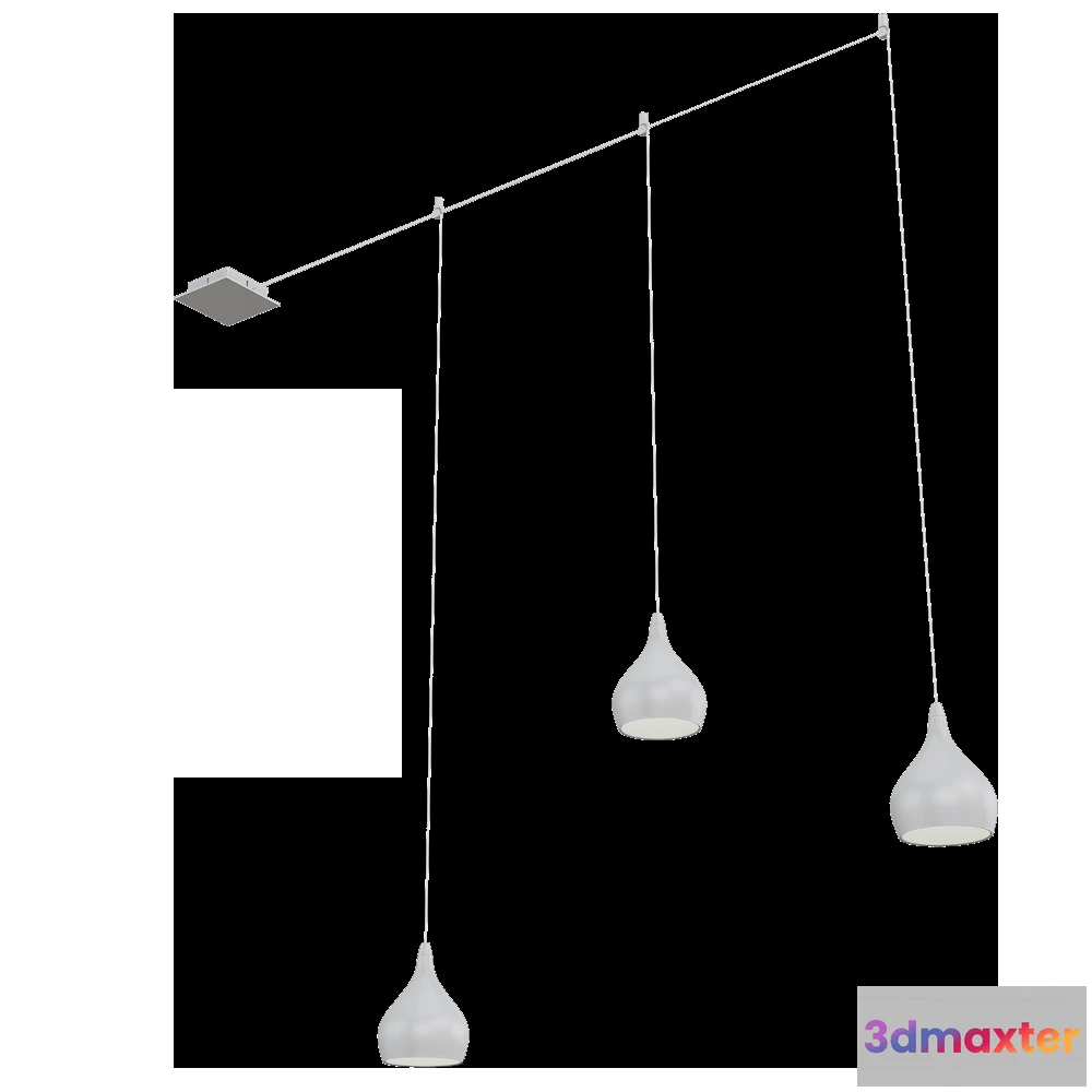 1647540 - Cattaneo Illuminazione - Pendant lamp Drop 3D Max