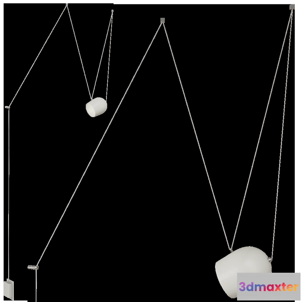 1647552 - Cattaneo Illuminazione - Pendant lamp Nuts 3D Max
