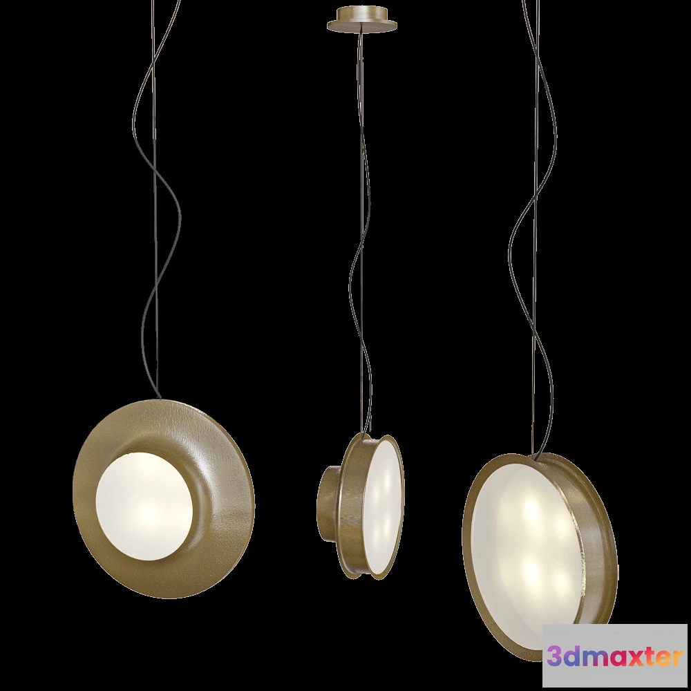1647558 - Ceccotti Collezioni  - Pendant lamp After Glow C-N-P 3D Max