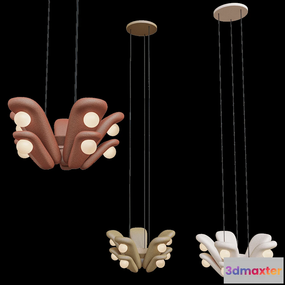 1647580 - Clayp  - Pendant light Scoence Medium 3D Max