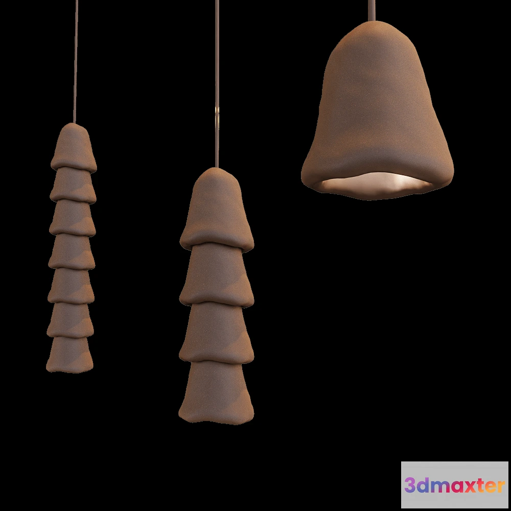 1647592 - Clayp  - Pendant lamp Pecherni 3D Max