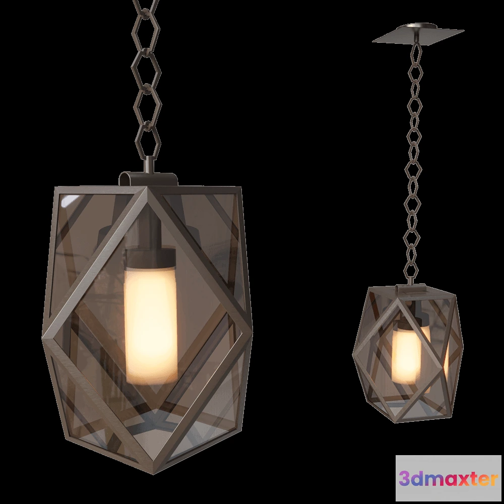 1647614 - Contardi  - Pendant lamp Muse lantern so outdoor 3D Max