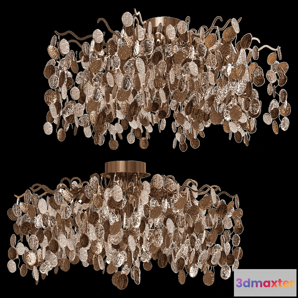 1647736 - CRYSTAL LUX - Ceiling lamp Tenerife PL8 3D Max