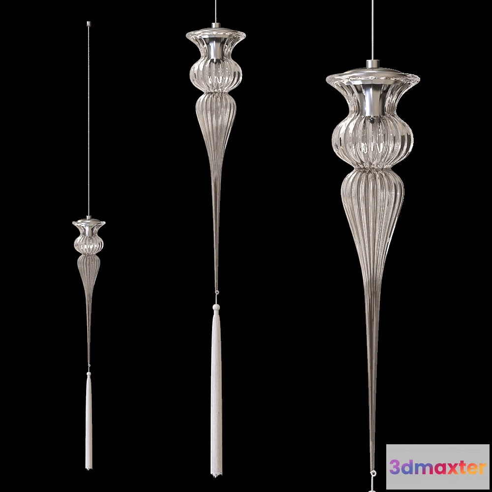 1647790 - CRYSTAL LUX - Pendant lamp KI SP1 3D Max