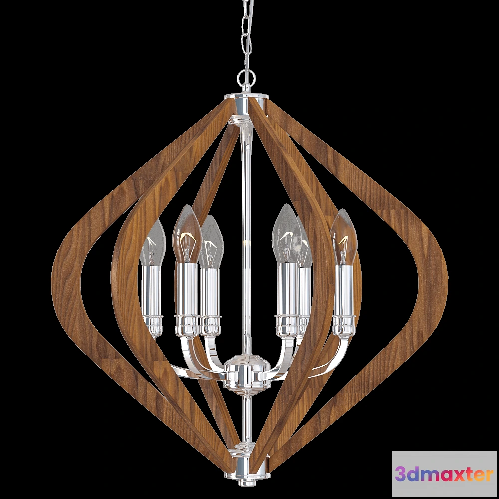 1647834 - CRYSTAL LUX - Pendant lamp Sueno SP6 3D Max