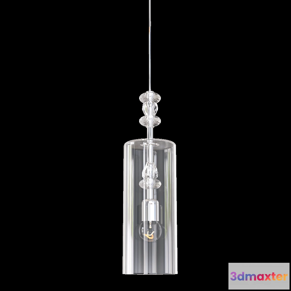 1647852 - CRYSTAL LUX - Pendant lamp Eva SP1 3D Max