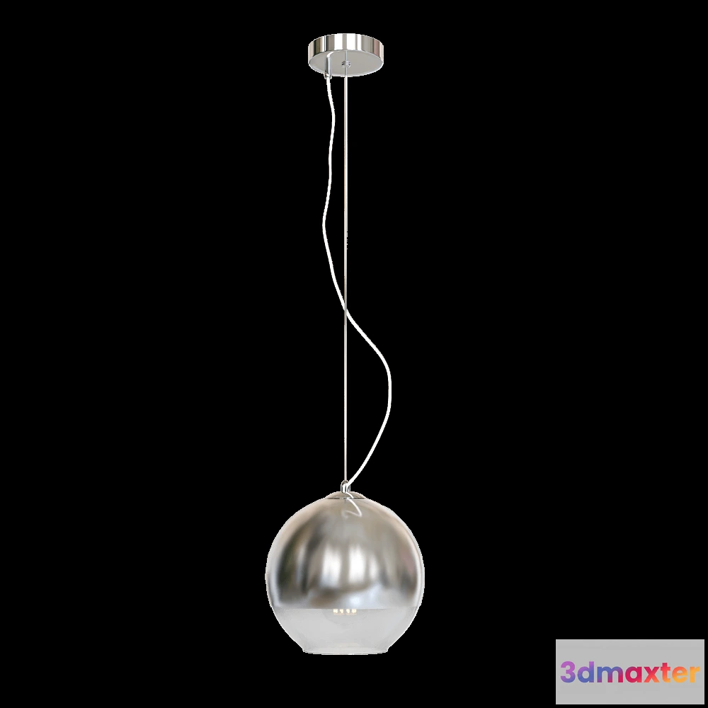 1647854 - CRYSTAL LUX - Pendant lamp Woody SP1 D200 chrome 3D Max