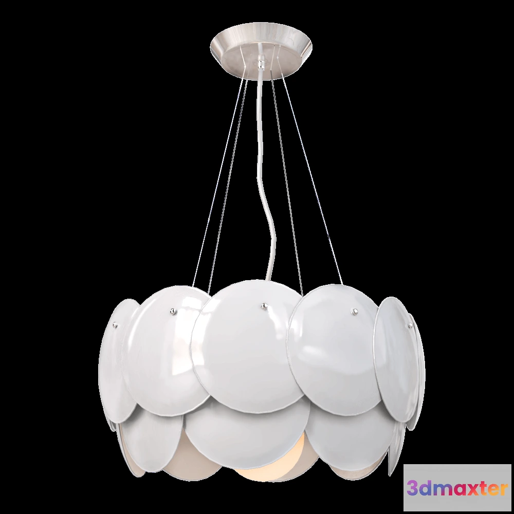 1647890 - CRYSTAL LUX - Pendant lamp Omega SP4 3D Max