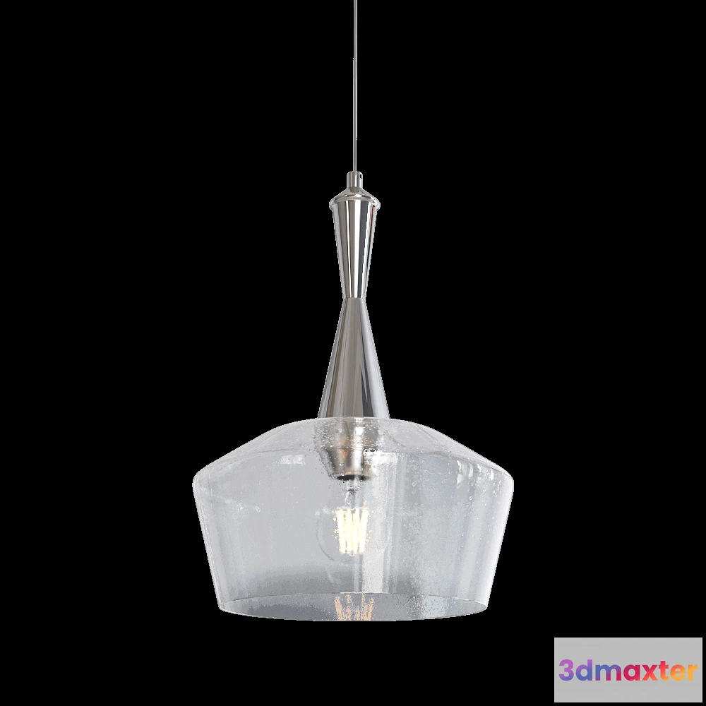 1647936 - CRYSTAL LUX - Pendant lamp Frio SP1 chrome 3D Max