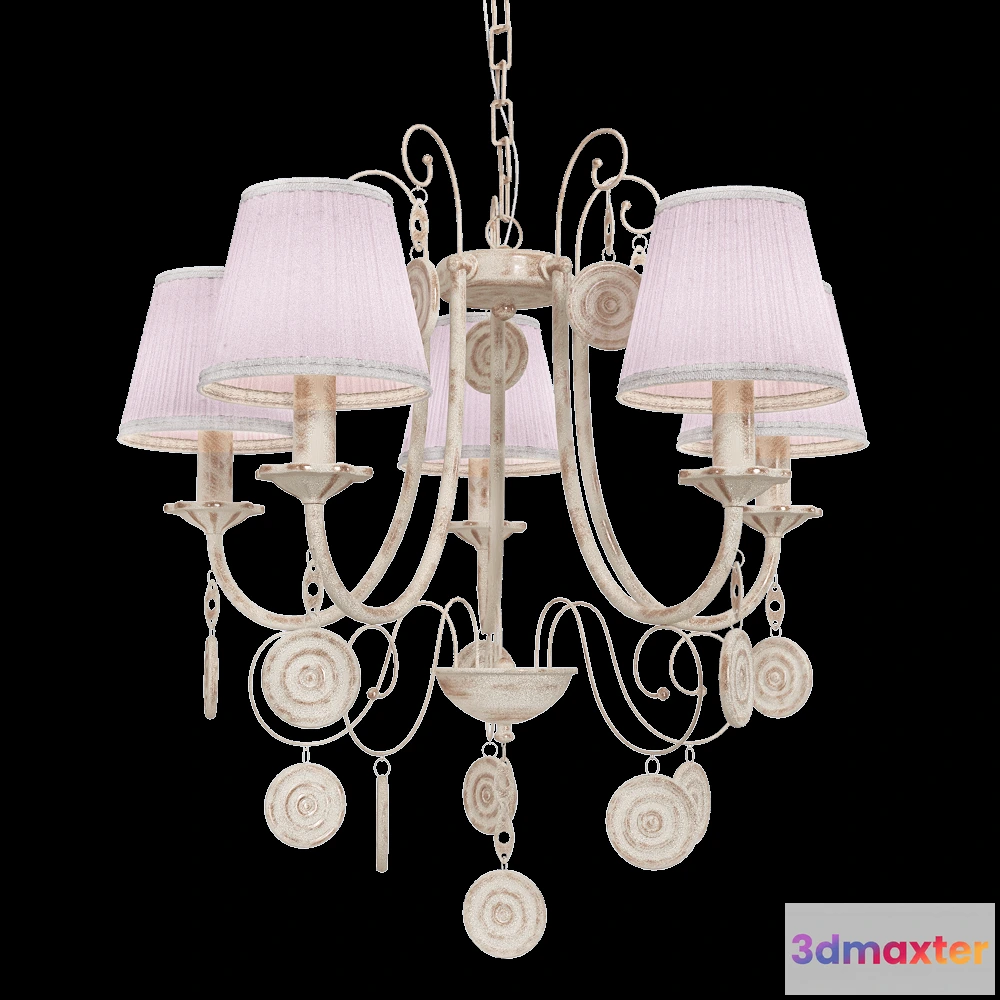 1647966 - CRYSTAL LUX - Pendant lamp Emilia SP5 3D Max