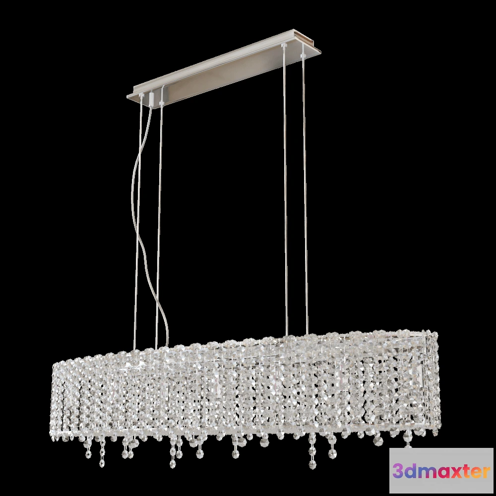 1647980 - CRYSTAL LUX - Pendant lamp Eternidat SP7 3D Max