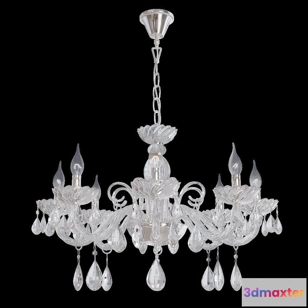 1648010 - CRYSTAL LUX - Pendant lamp Cove SP8 3D Max