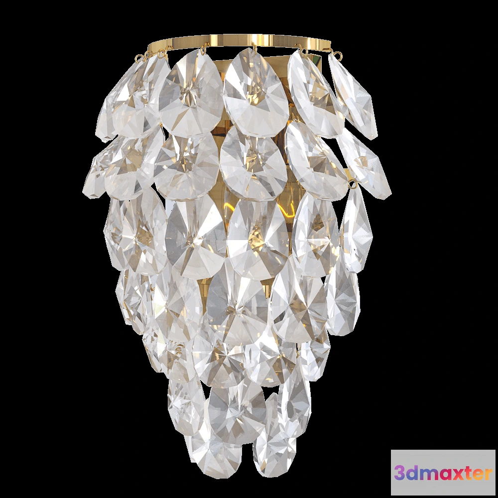 1648018 - CRYSTAL LUX - Ceiling lamp Charme AP2+2 2 3D Max