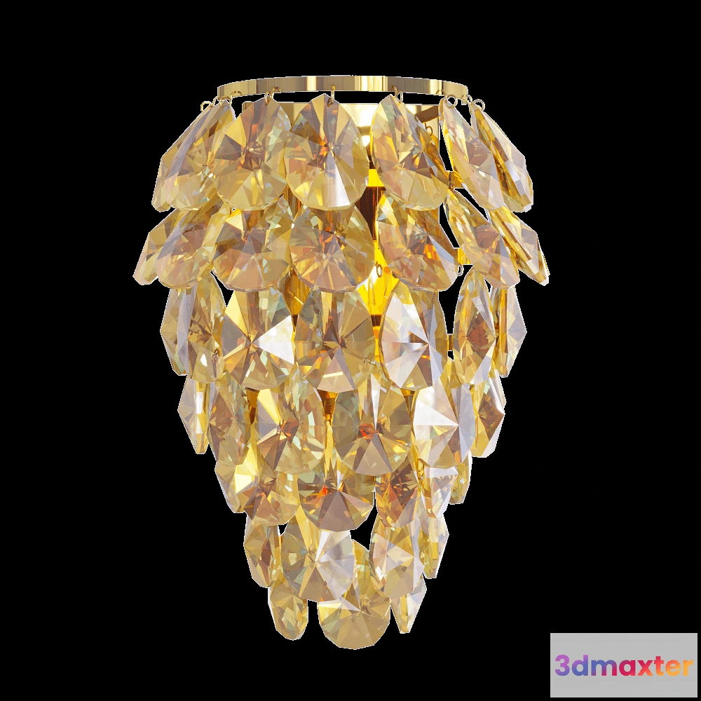 1648022 - CRYSTAL LUX - Ceiling lamp Charme AP2+2 1 3D Max