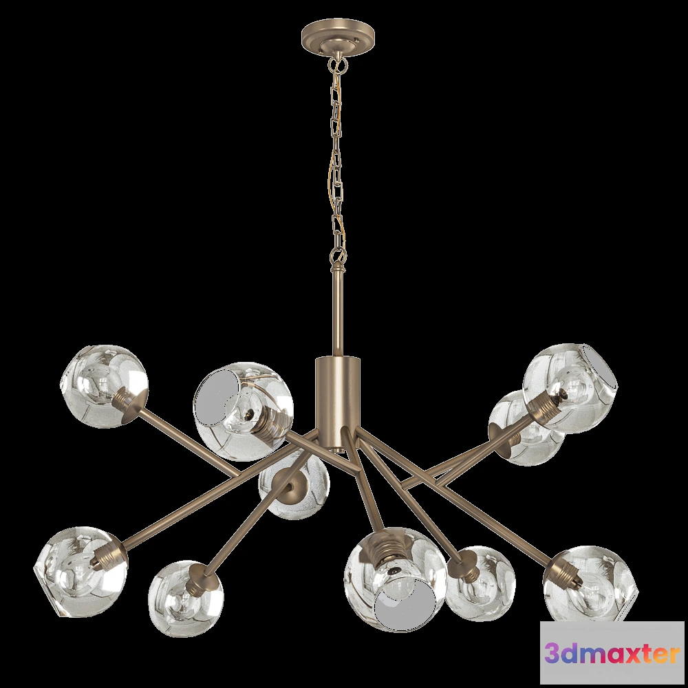 1648064 - CRYSTAL LUX - Pendant lamp Bueno SP-PL10 3D Max