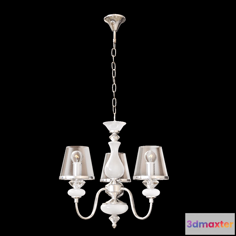 1648074 - CRYSTAL LUX - Pendant lamp Betis SP3 3D Max