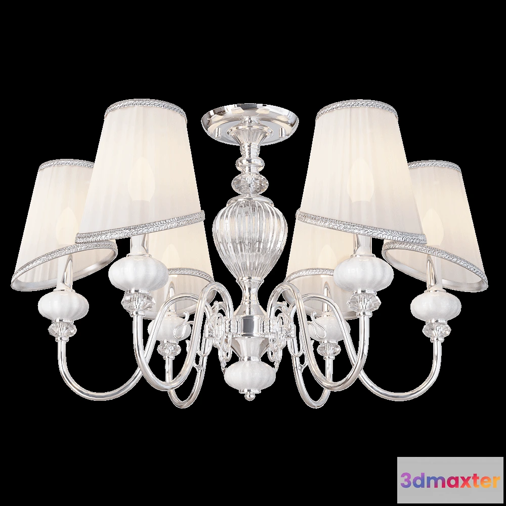 1648118 - CRYSTAL LUX - Pendant lamp Alma PL6 3D Max
