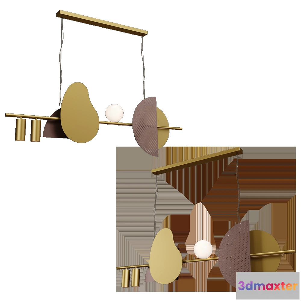 1648162 - CVL  - Pendant lamp Nacho 1300 3D Max