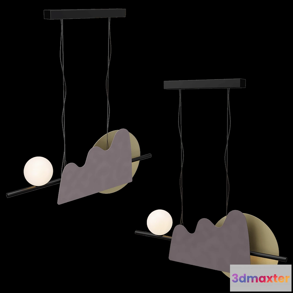 1648164 - CVL  - Pendant lamp NACHO 3D Max