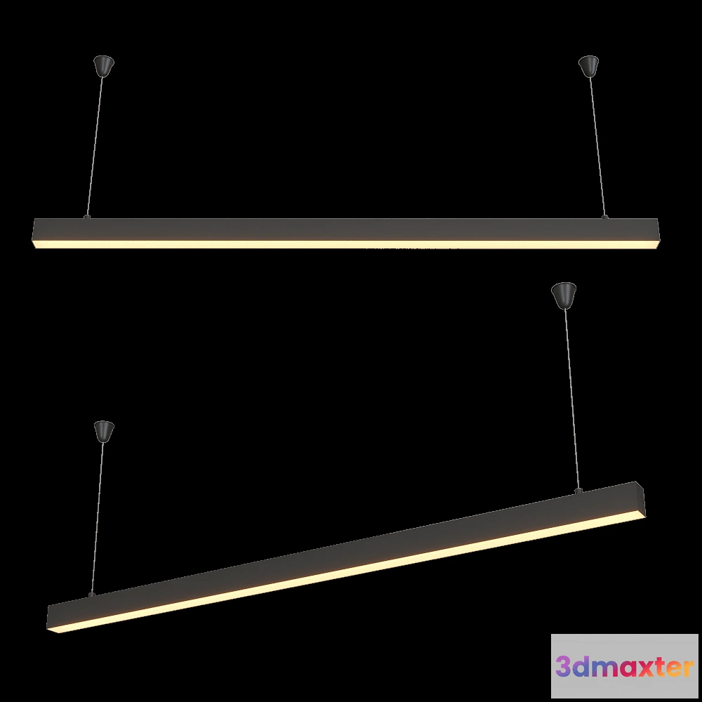 1648204 - DENKIRS - Pendnat lamp DK9124-BK 3D Max