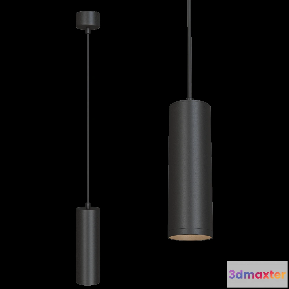 1648222 - DENKIRS - Luminaire DK2055-BK 3D Max