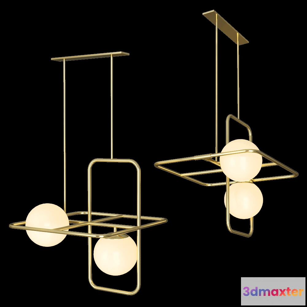 1648226 - Donel  - Ceiling lamp Link III 3D Max