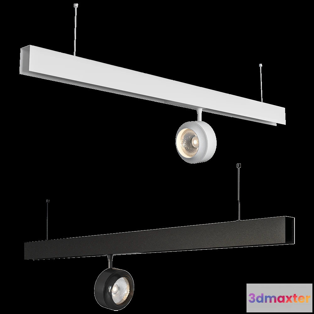 1648238 - Donolux - Track light Occhio DL1878401 3D Max