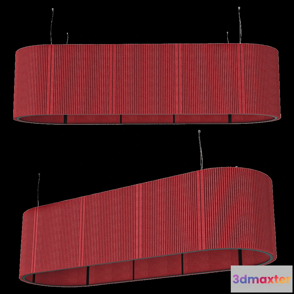 1648274 - ECHOJAZZ - Pendant luminaire ECHOLED UMBRA 3D Max