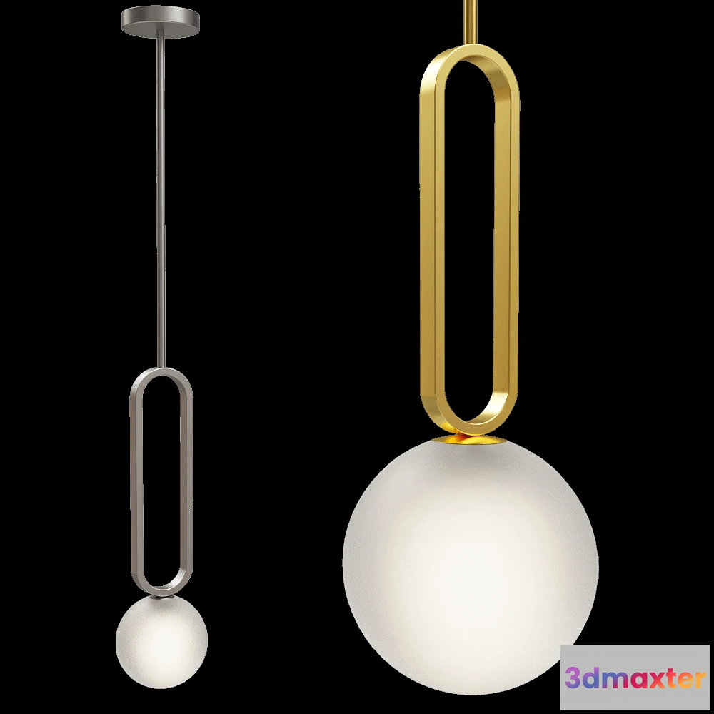1648314 - ENOstudio - Pendant lamp CIME 3D Max