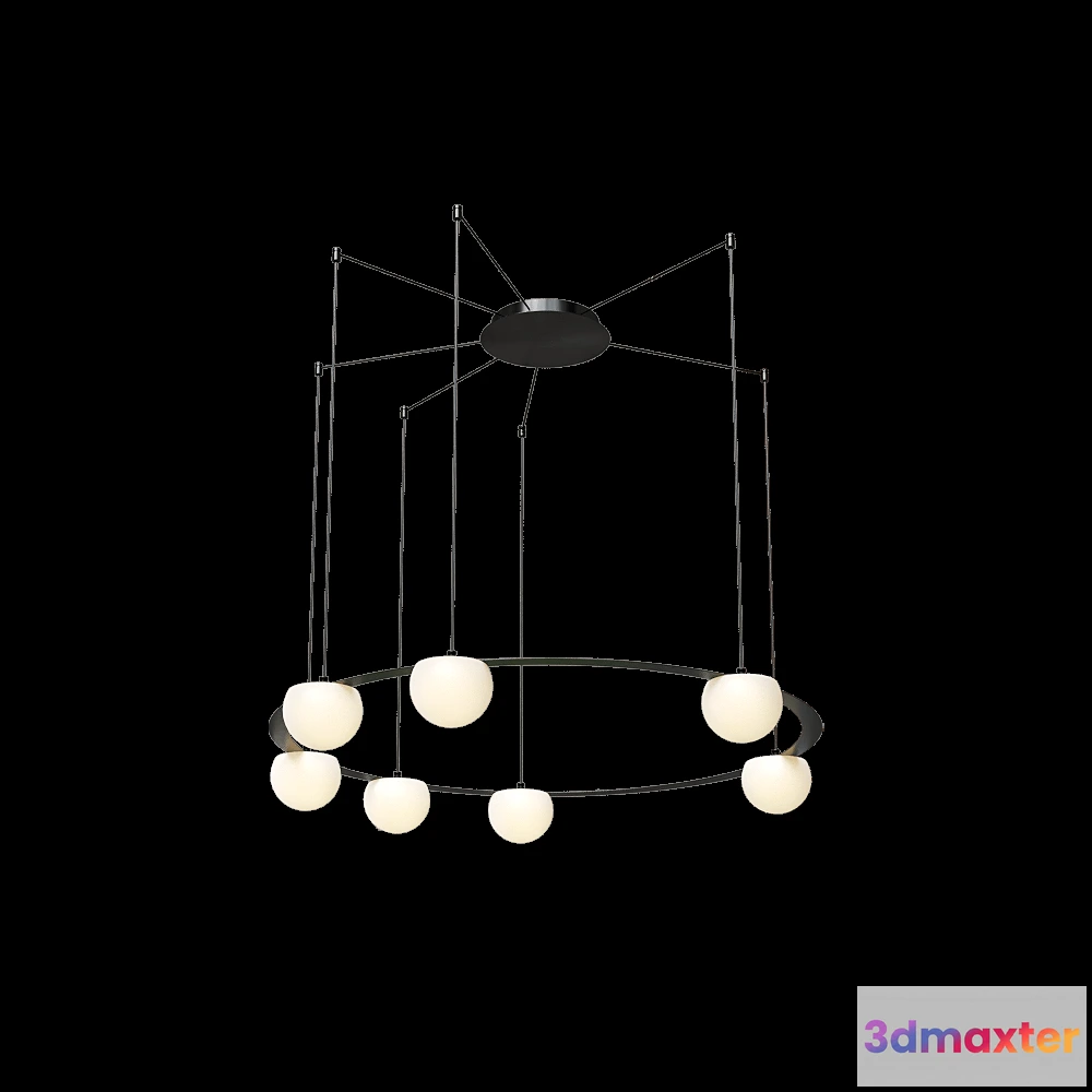 1648326 - ESTILUZ - Suspension lamp Circ T-3816 3D Max